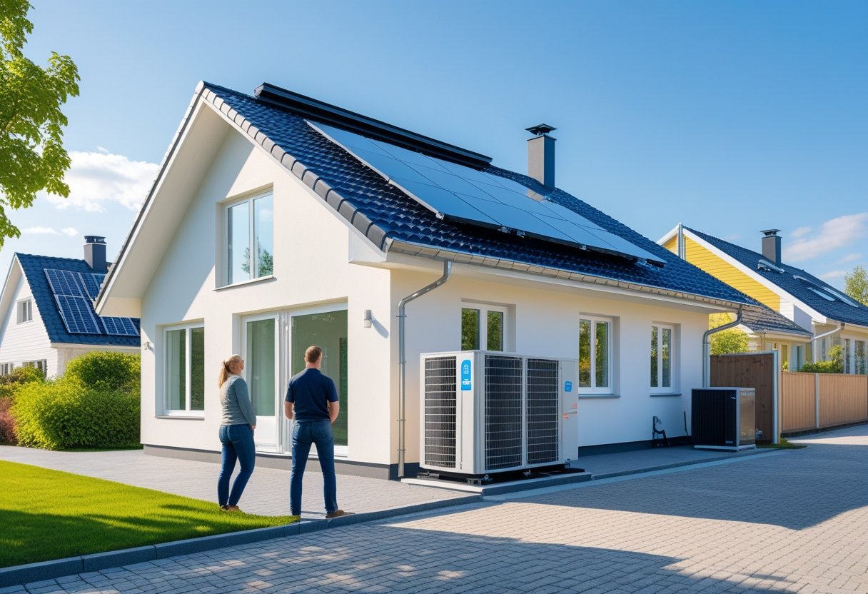 Energibesparelser med varmepumper og nyt tag i Varde